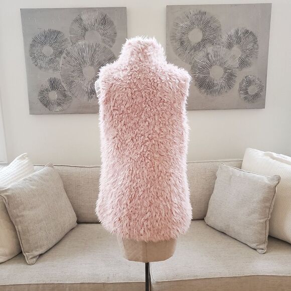 Ashley By 26 International Pink Flurry Vest sz Med - Picture 5 of 10